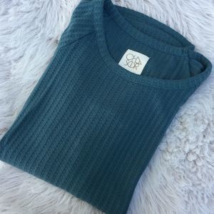 Chaser Jade green Henley top tunic